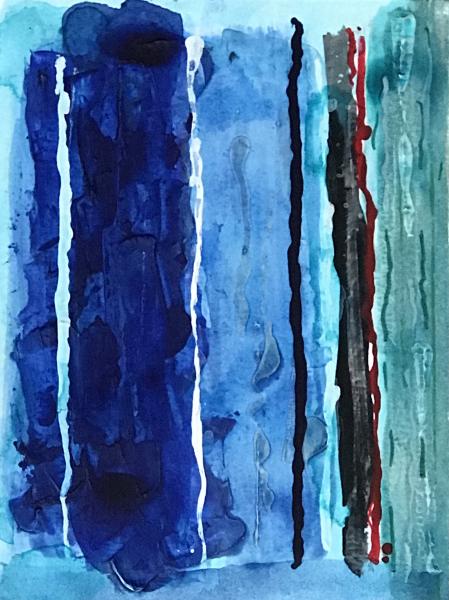 1703
8x8 Mixed media on pa6er on cradled board
$50