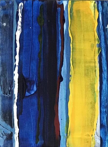 1718
8x6 Mixed media on paper on cradled board
$50