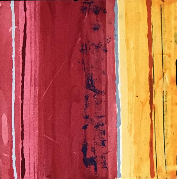 1816
8x8 Mixed media on paper on cradled board
$150