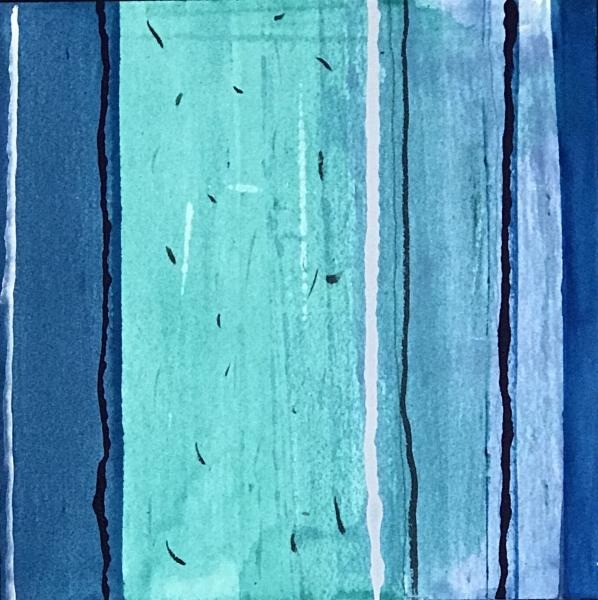 1820
8x8 Mixed media on paper on cradled board
$150
