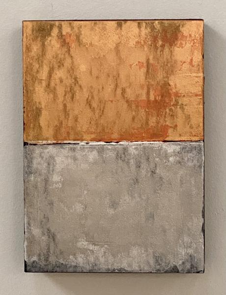 20.84
Acrylic (iridescent pigment) on paper on cradled panel
7x5x1.5
$200