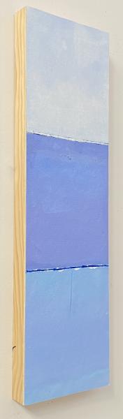 Biot
Acrylic on canvas on cradled panel
29.5x9x1.75
$800