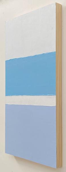 Pointe Croisette
Acrylic on canvas on cradled panel
30x15x1.75
$800