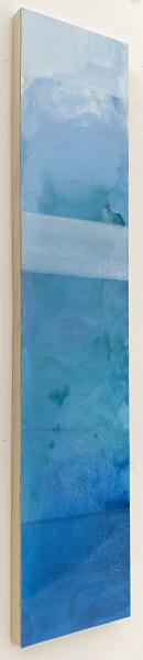 Plage du Busse
Acrylic on canvas on cradled panel
52x11x1.75
$900