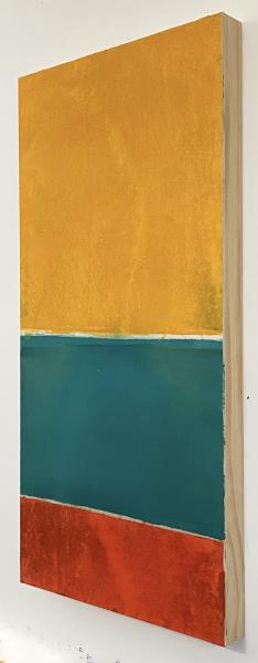 Menton
Acrylic on canvas on cradled panel
24x12x1.5
$800
